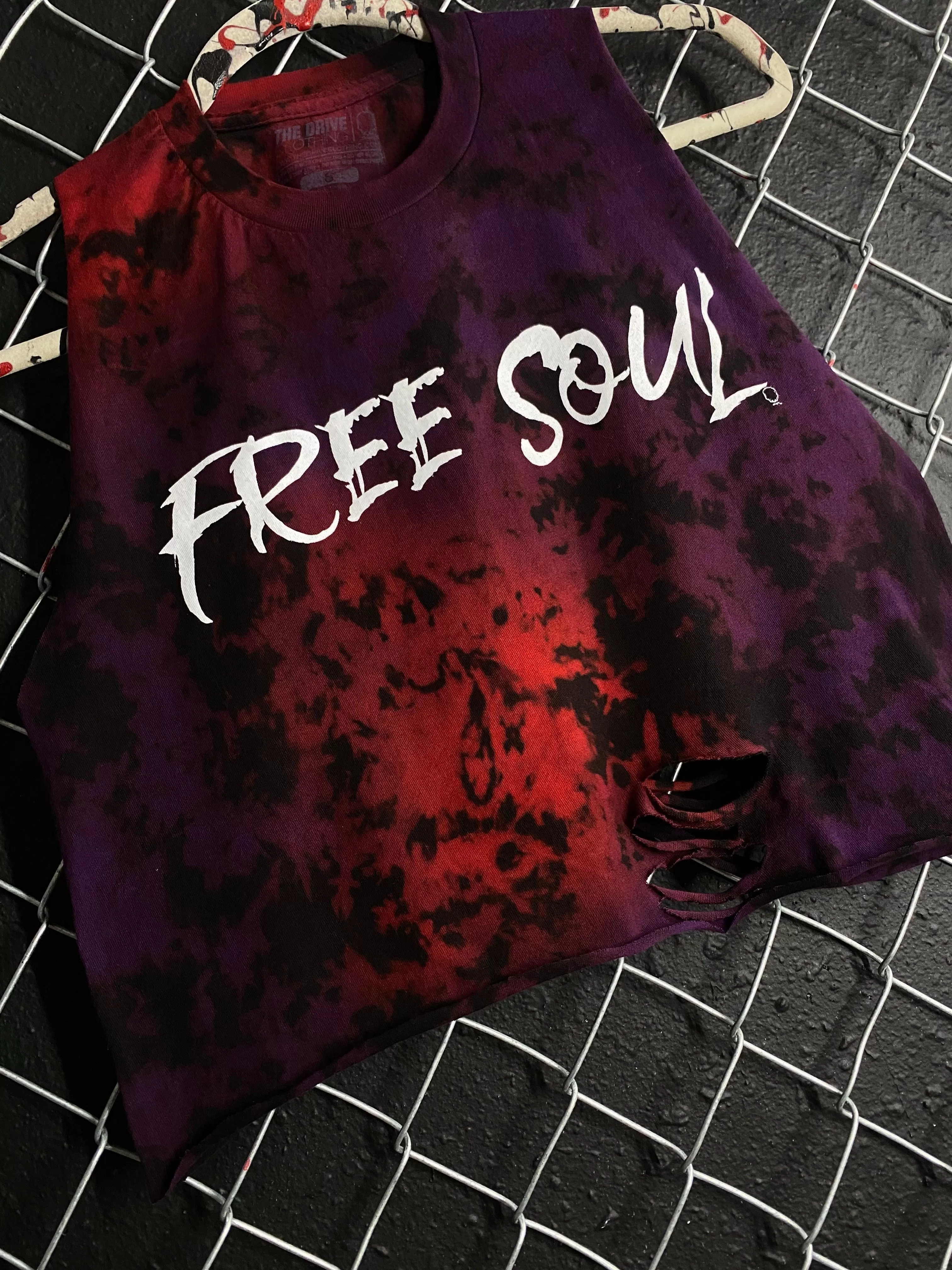 FREE SOUL CROP TANK TOP