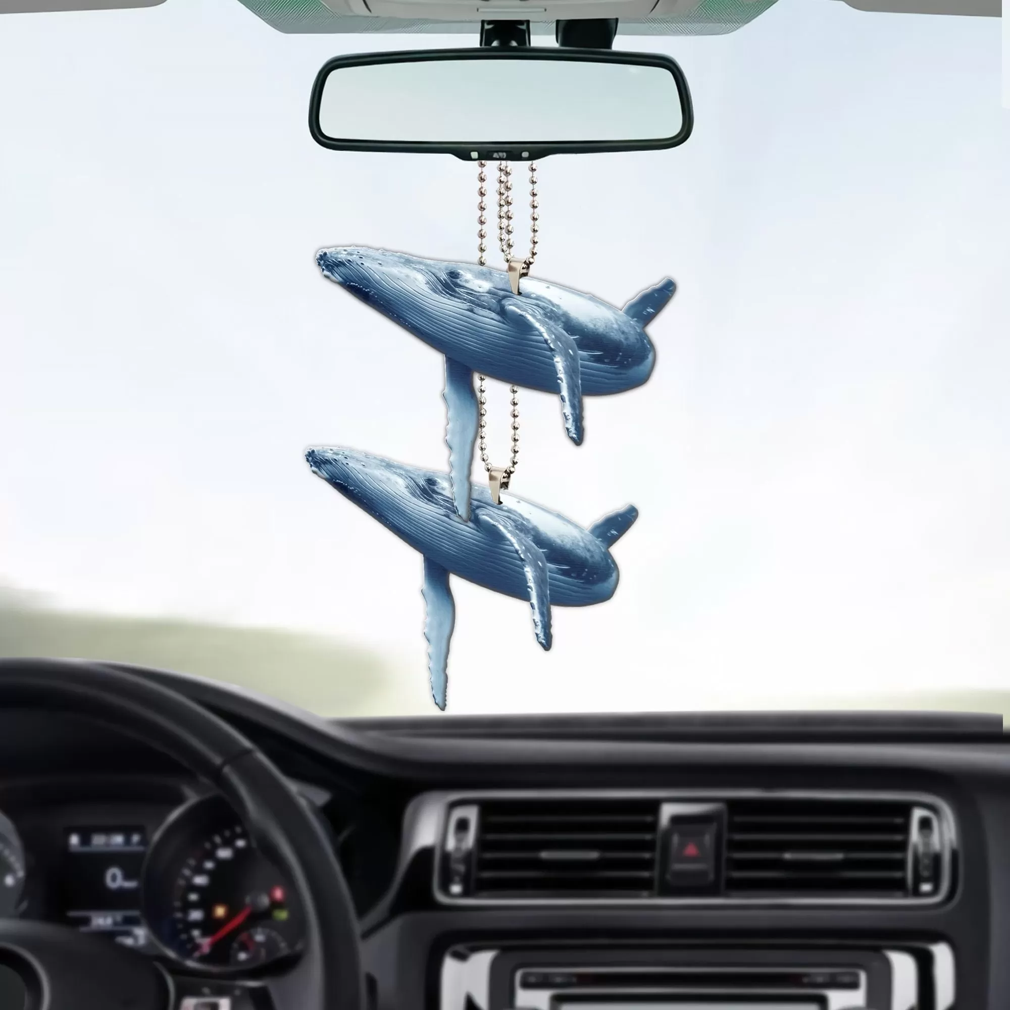 Gearhuman 3D Blue Whale Car Hanging