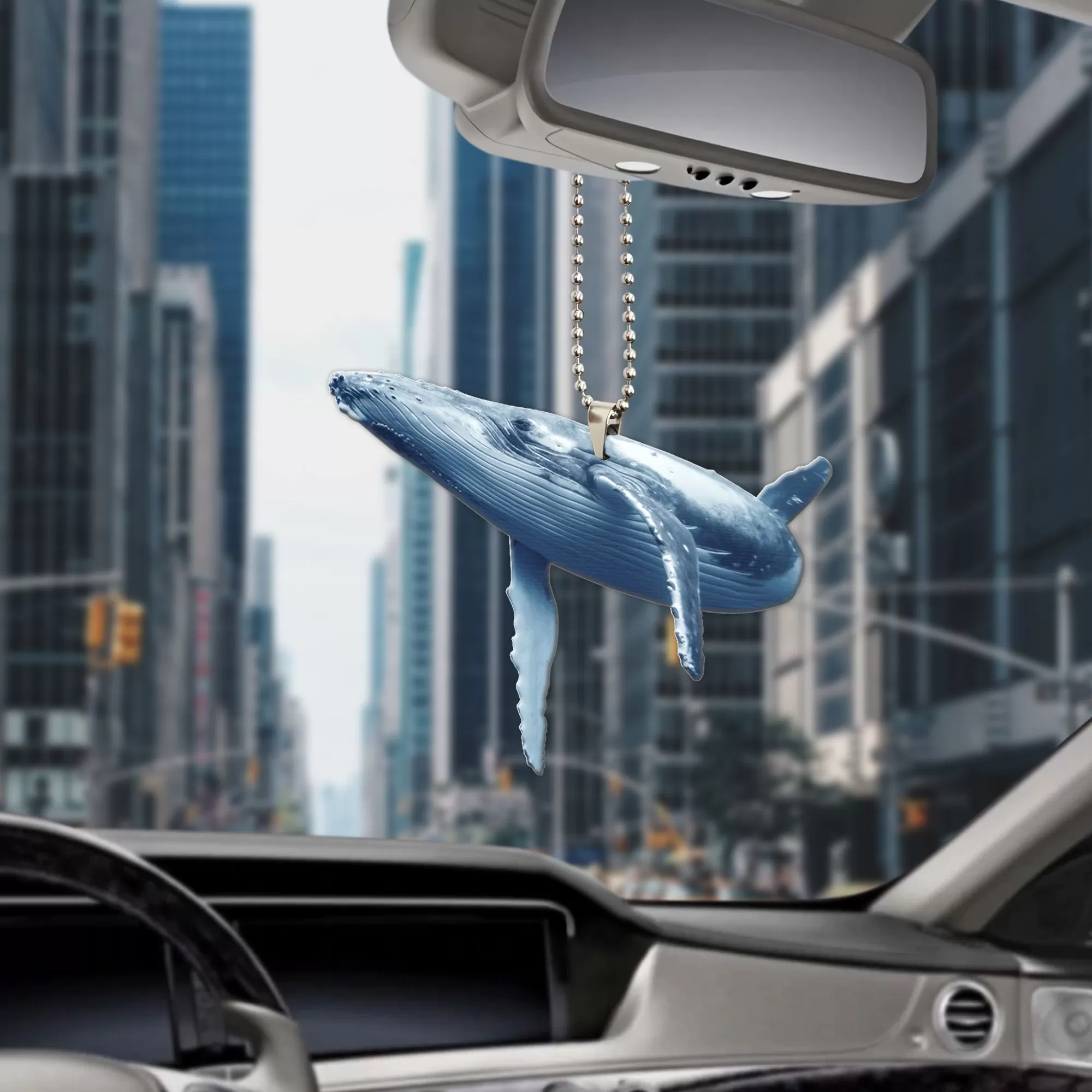 Gearhuman 3D Blue Whale Car Hanging