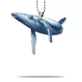 Gearhuman 3D Blue Whale Car Hanging