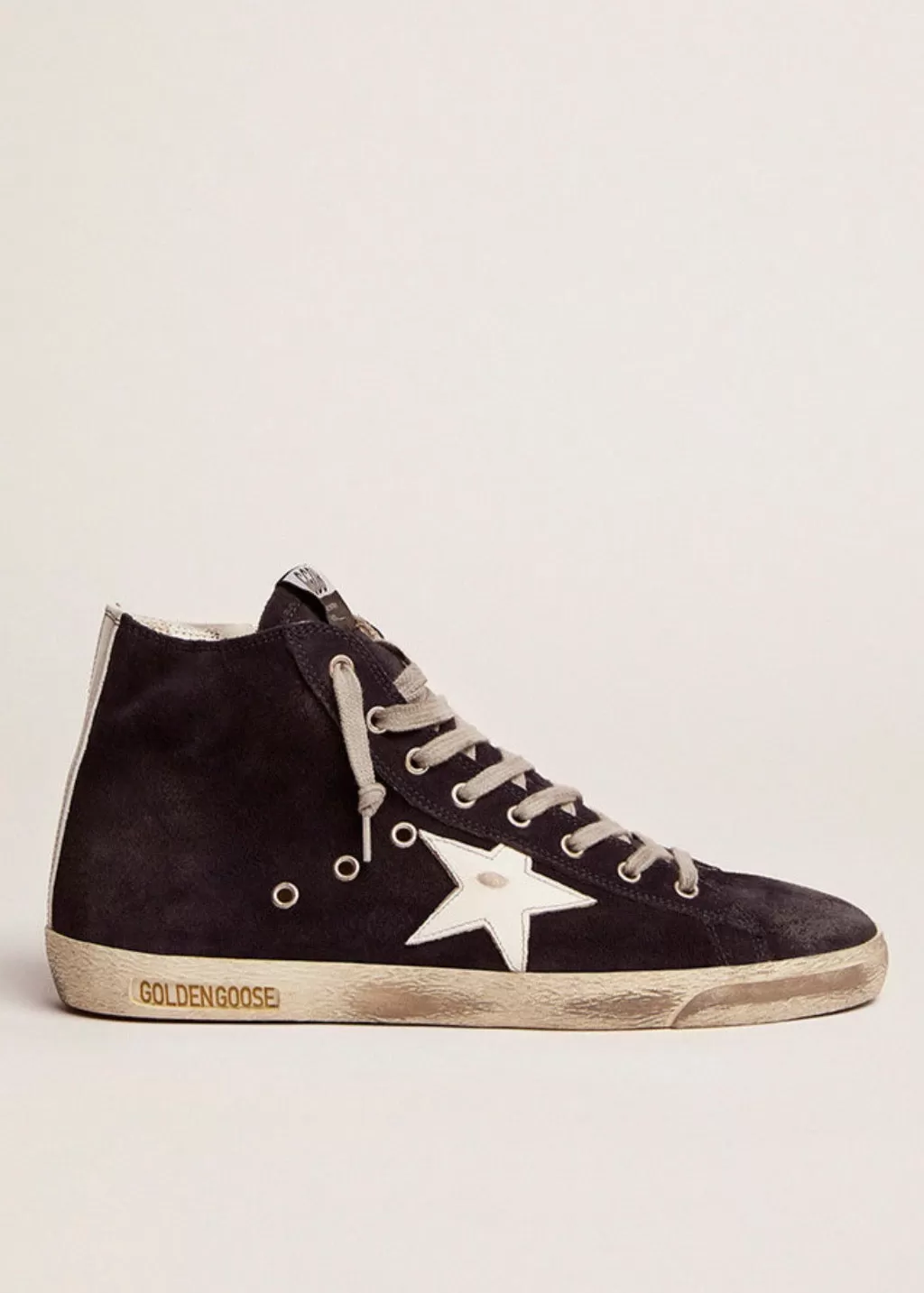 Golden Goose Deluxe Brand Francy Nightblue Suede Sneakers