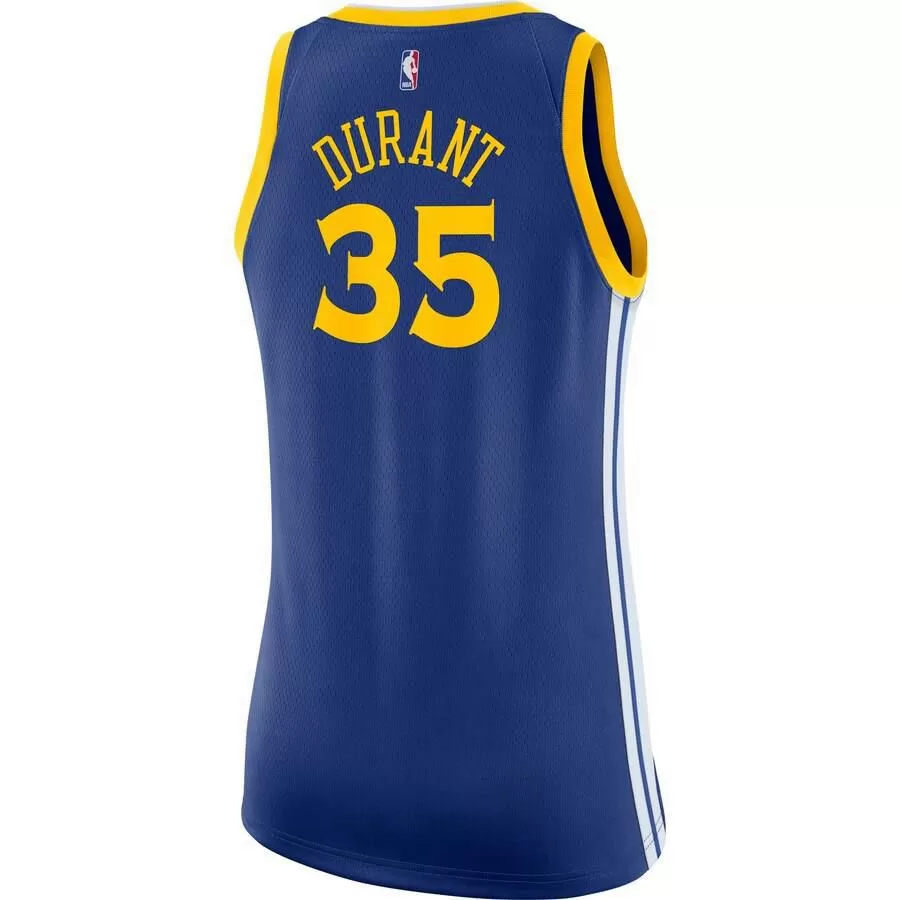 Golden State Warriors Kevin Durant Nike Swingman Icon Jersey Womens - Blue | Ireland Q3552Z0