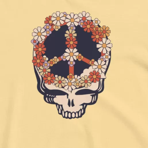 Grateful Dead | Pigment Dye Oversize Cotton Tee | Flowers in Her Hair