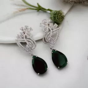 Green Gemstone Delight Earrings