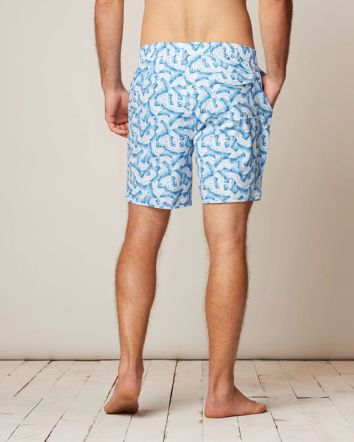 Half Elastic 7 Surf Shorts in Tobago