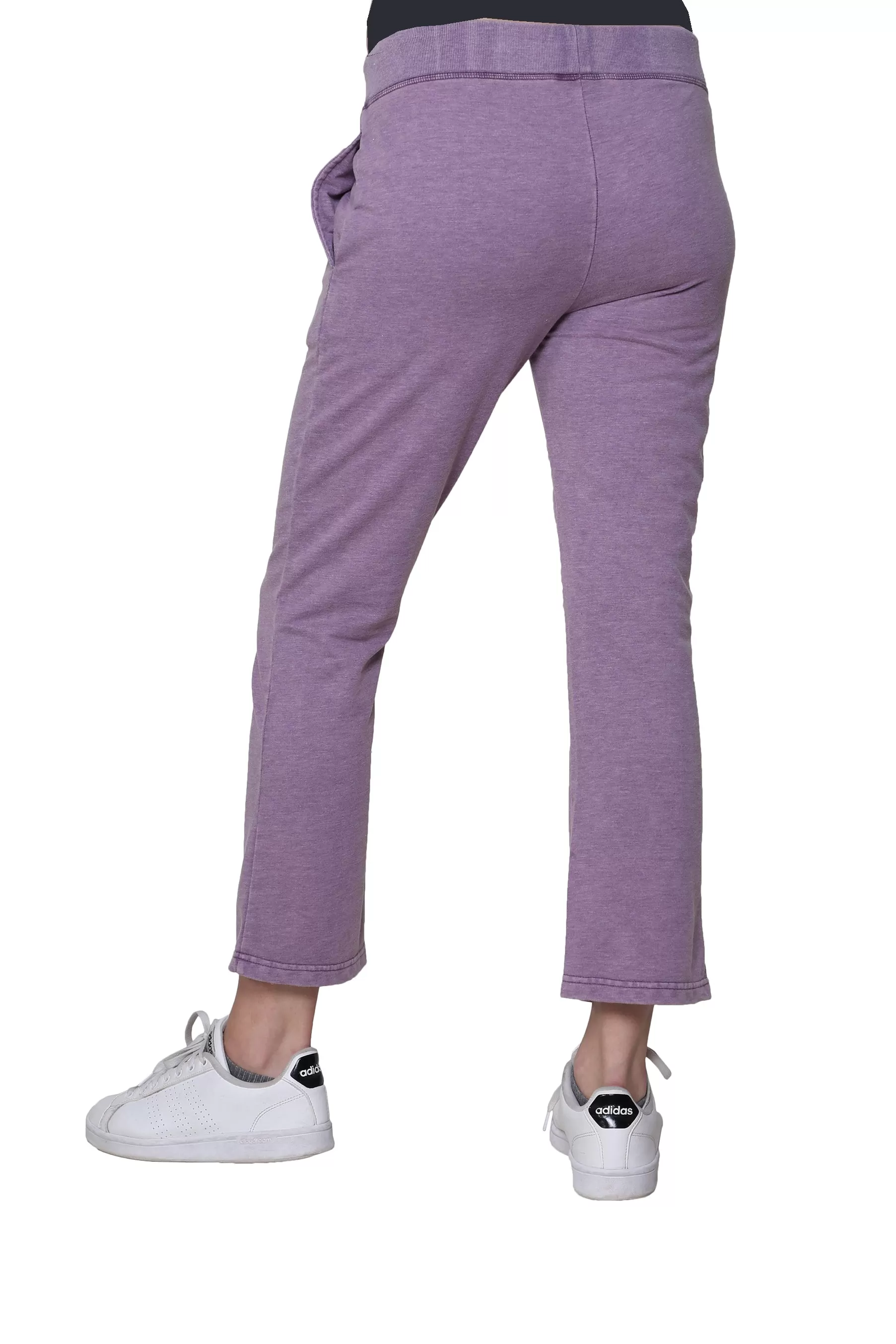 Heathered French Terry Drawstring Pants