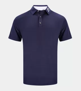 HONEYCOMB POLO - NAVY