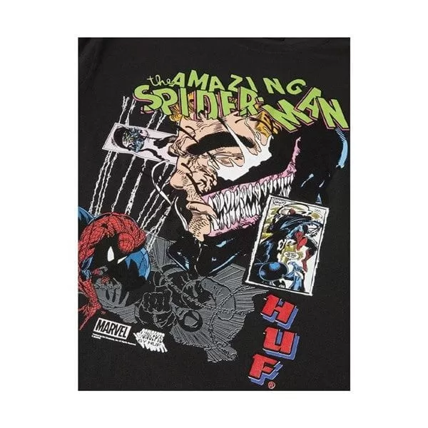 HUF x MARVEL SPIDERMAN/ BROCK WASHED TEE