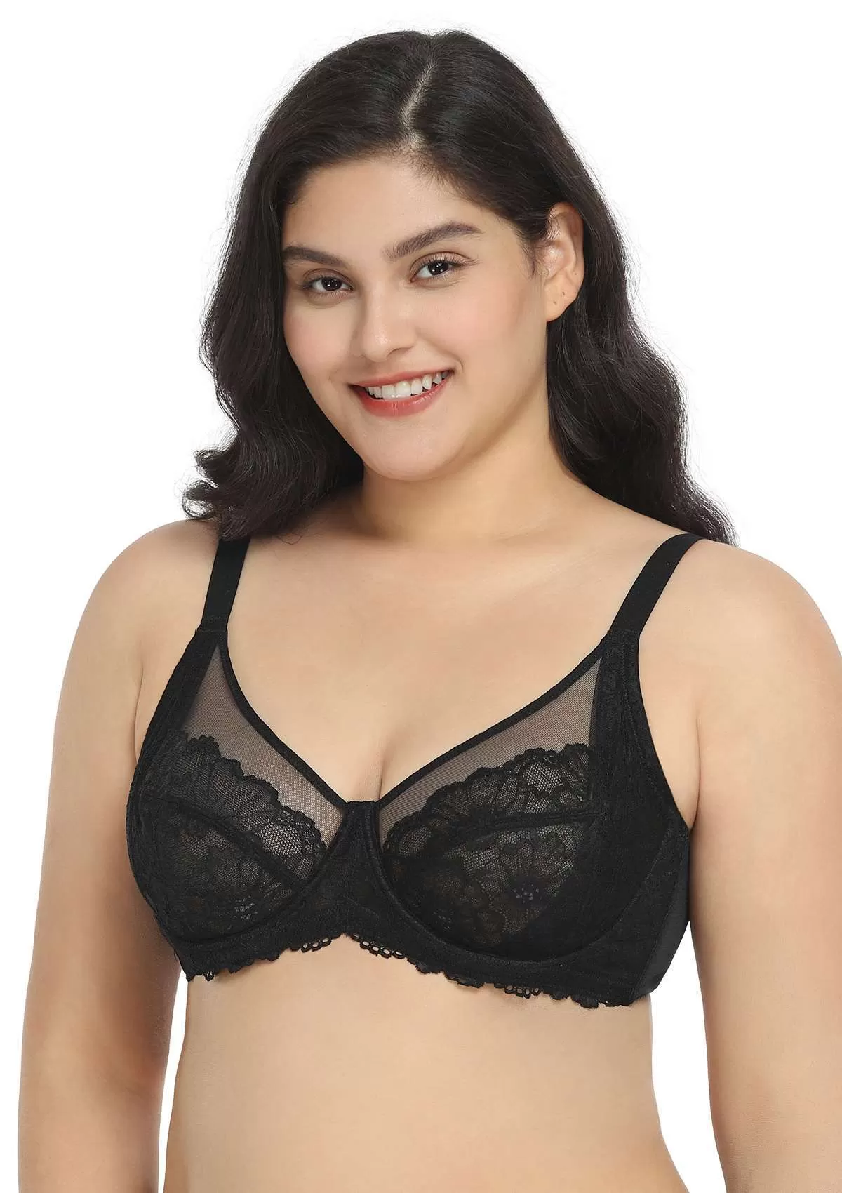 Hyacinth Underwire Minimizer Bra