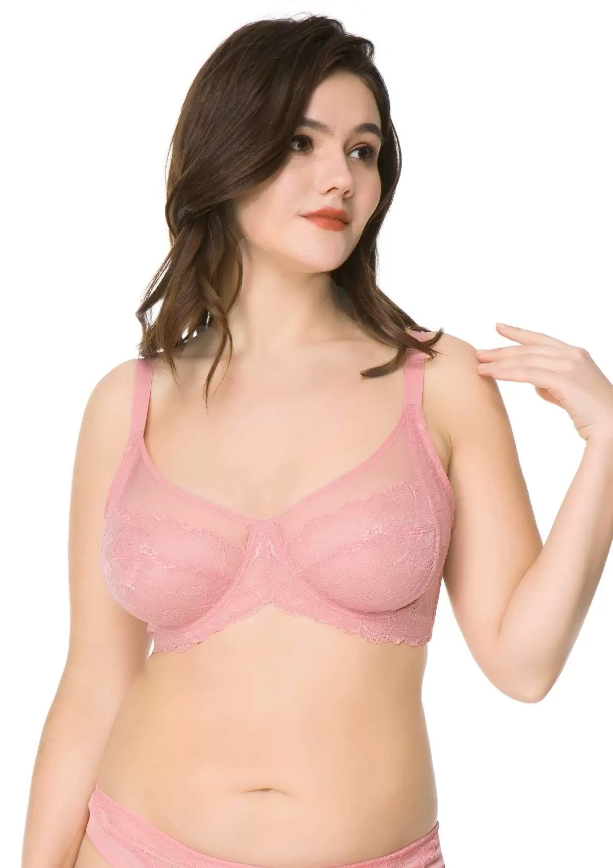 Hyacinth Underwire Minimizer Bra