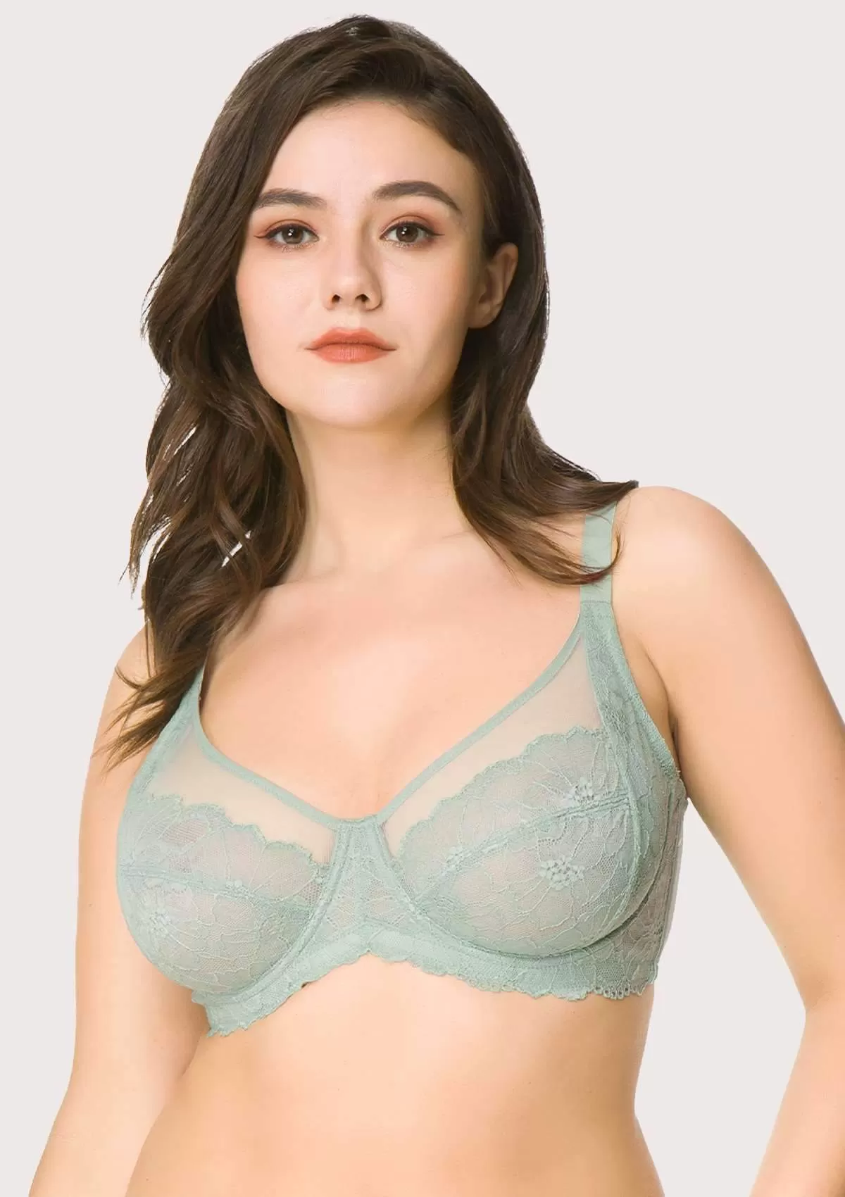 Hyacinth Underwire Minimizer Bra