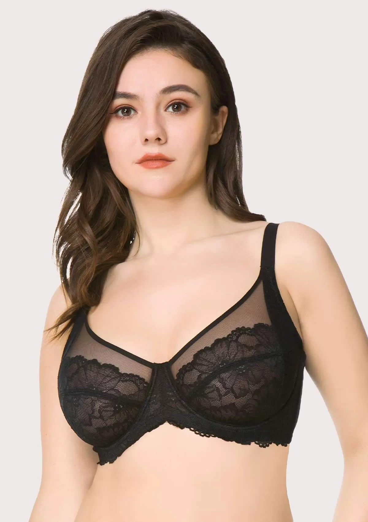 Hyacinth Underwire Minimizer Bra