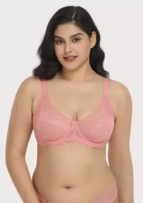 Hyacinth Underwire Minimizer Bra