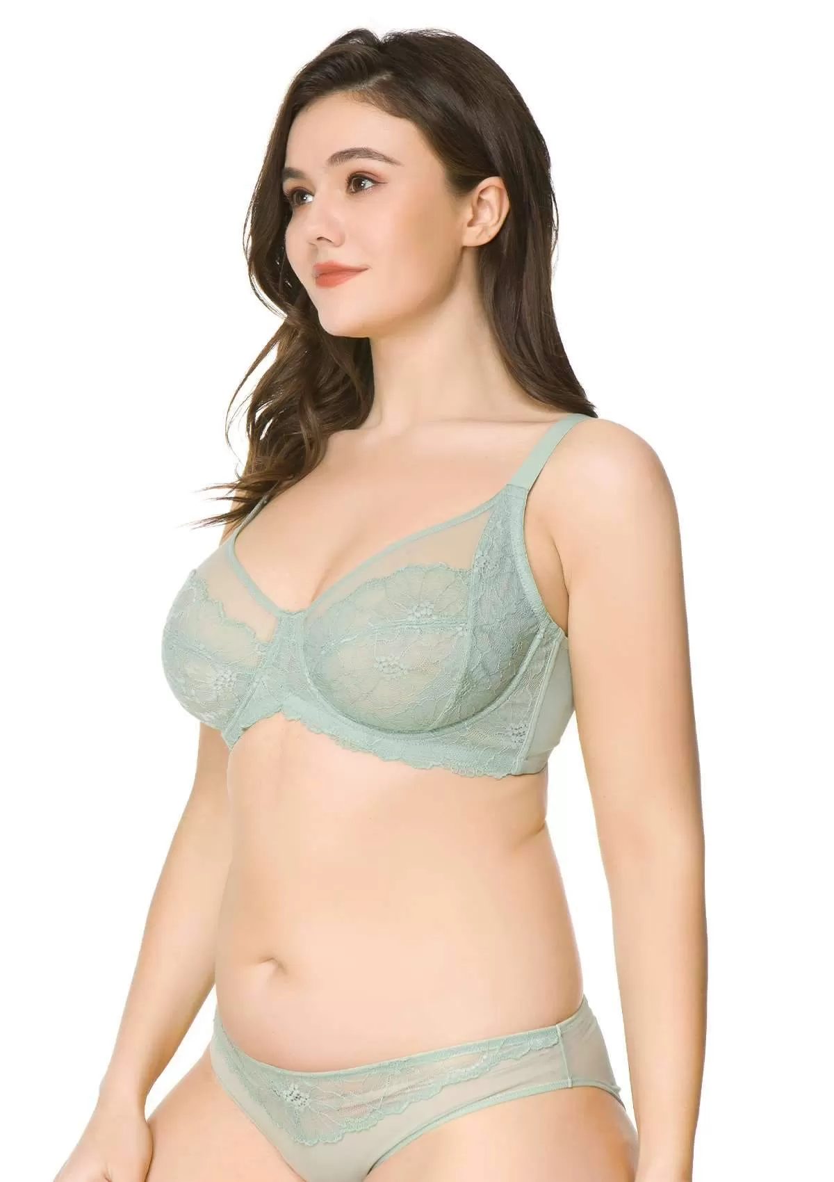 Hyacinth Underwire Minimizer Bra