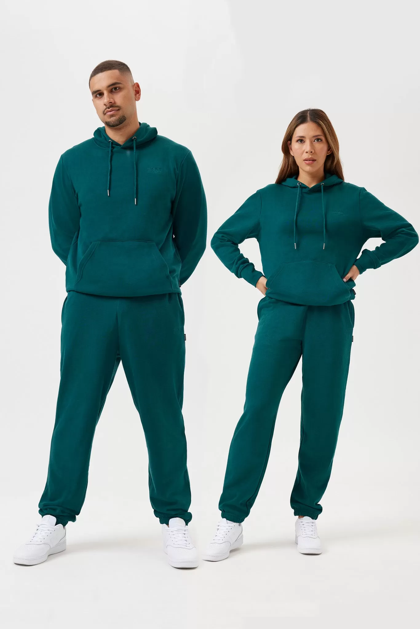 INSPORT UNISEX ALASKA FOREST GREEN ELASTIC LEG TRACKPANT