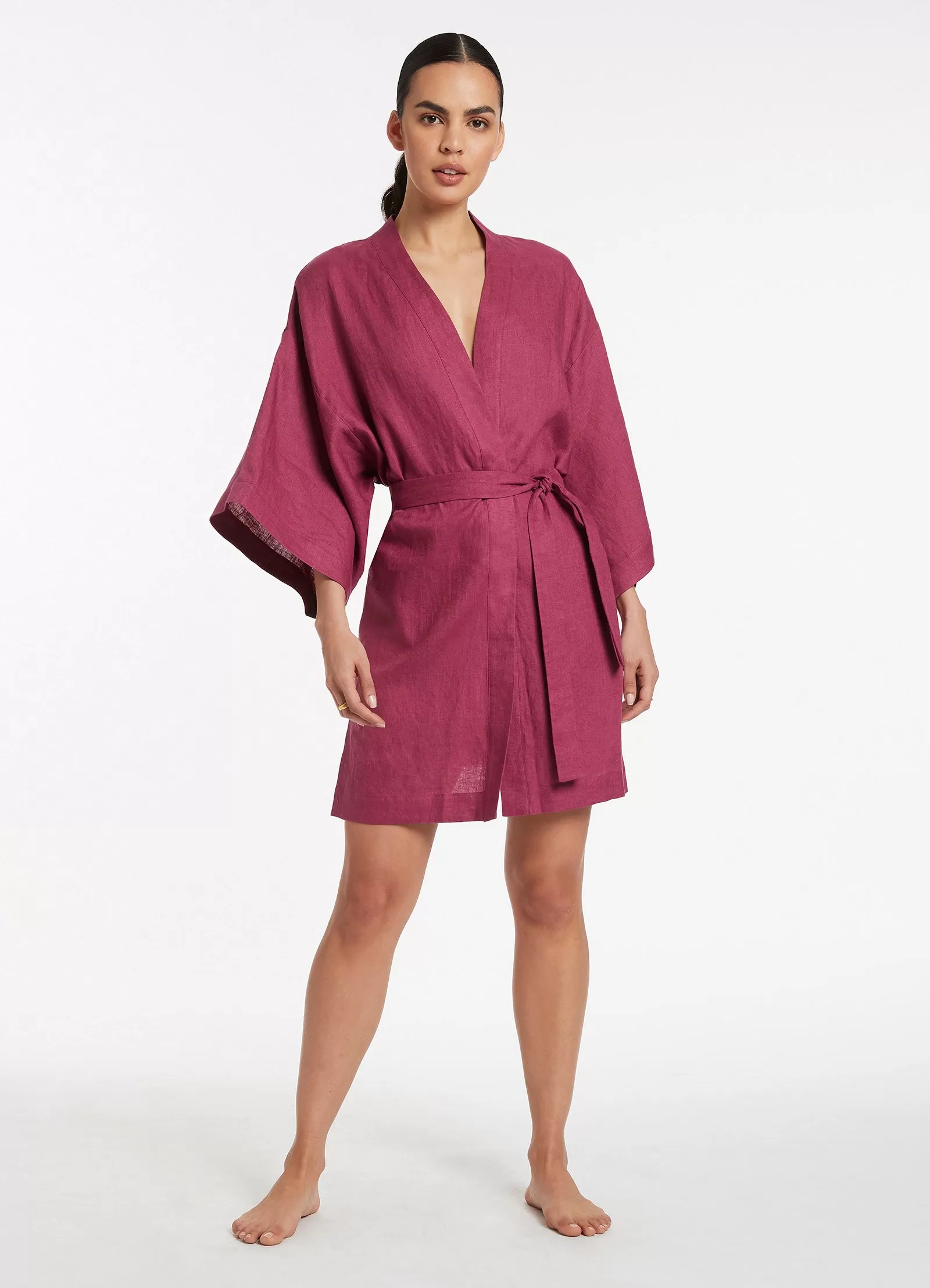 Jetset Beach Robe - Orchid