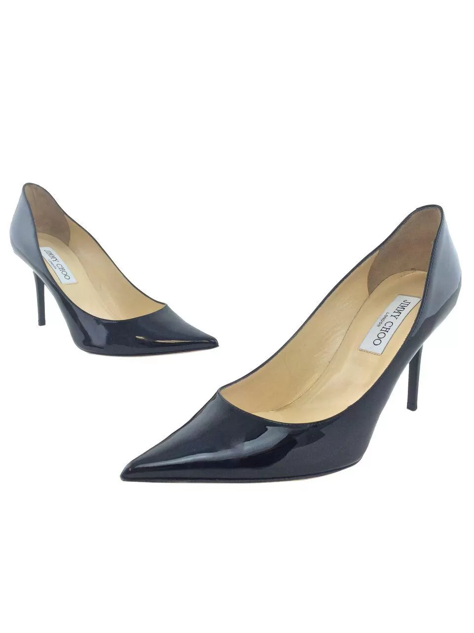 Jimmy Choo Patent Leather Agnes Pumps Size 10