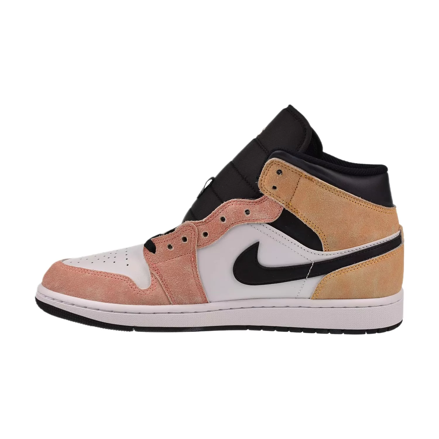 Jordan 1 Mid SE Men's Shoes Magic Ember-Sundial-White-Black