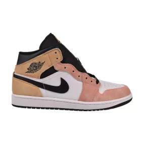 Jordan 1 Mid SE Men's Shoes Magic Ember-Sundial-White-Black