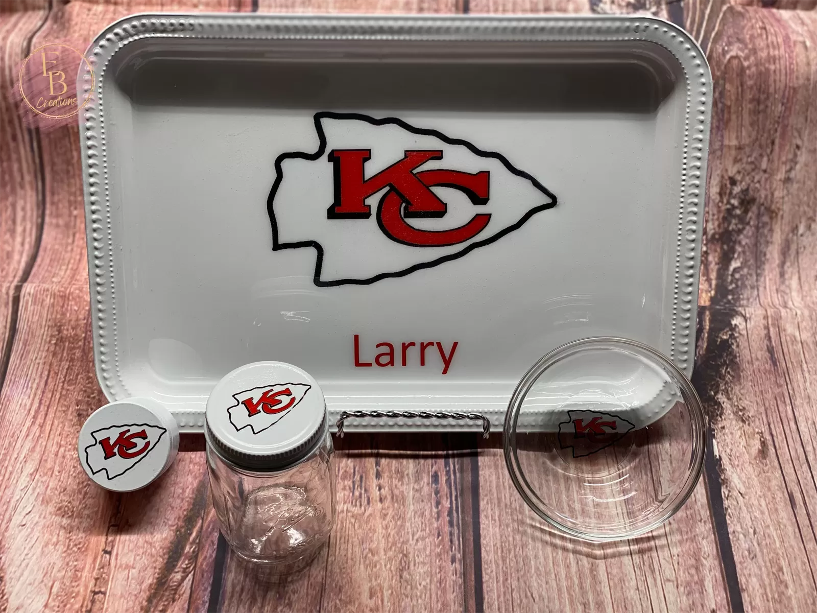 Kansas City Rolling Tray Set