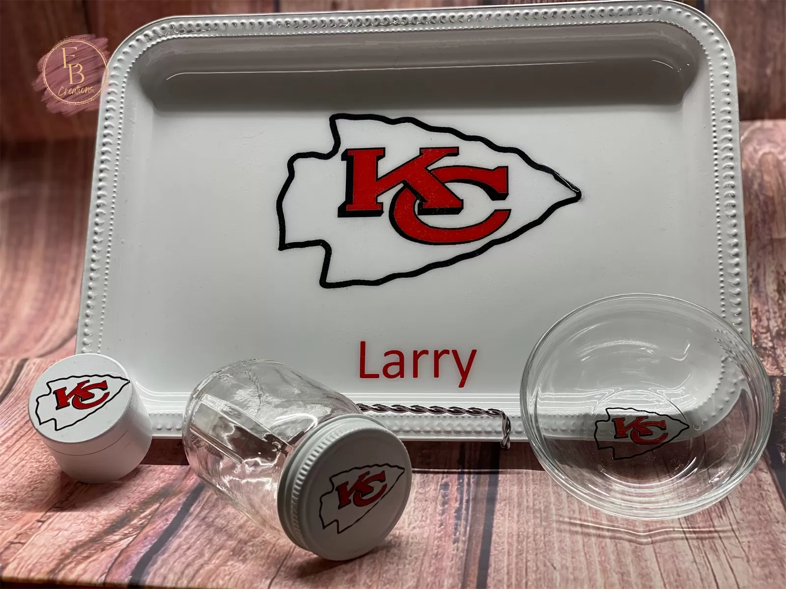 Kansas City Rolling Tray Set