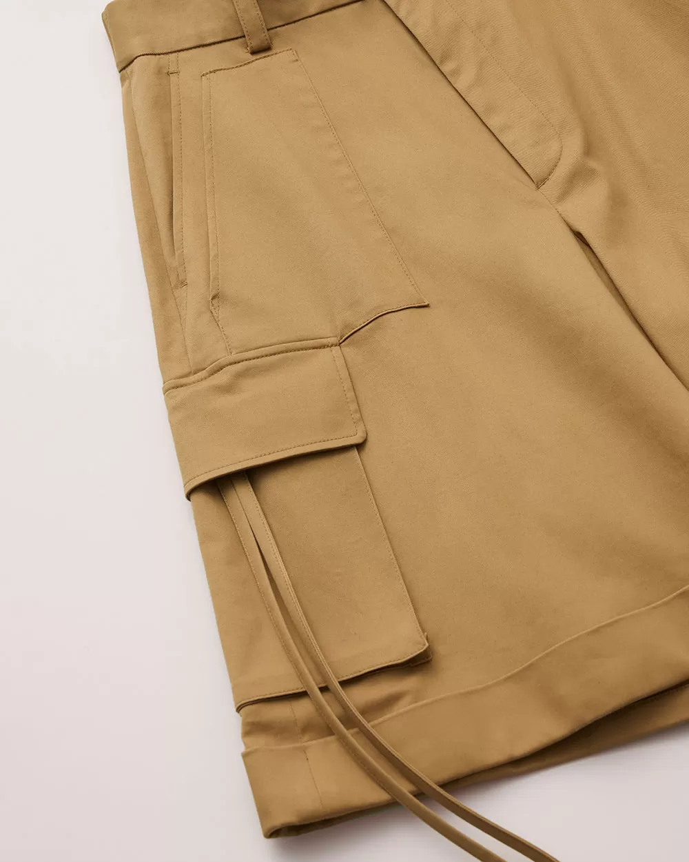 Khaki Eddie Cargo Shorts