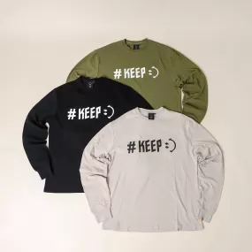 Kickstage #KEEP Long Sleeve Tee [KS99]