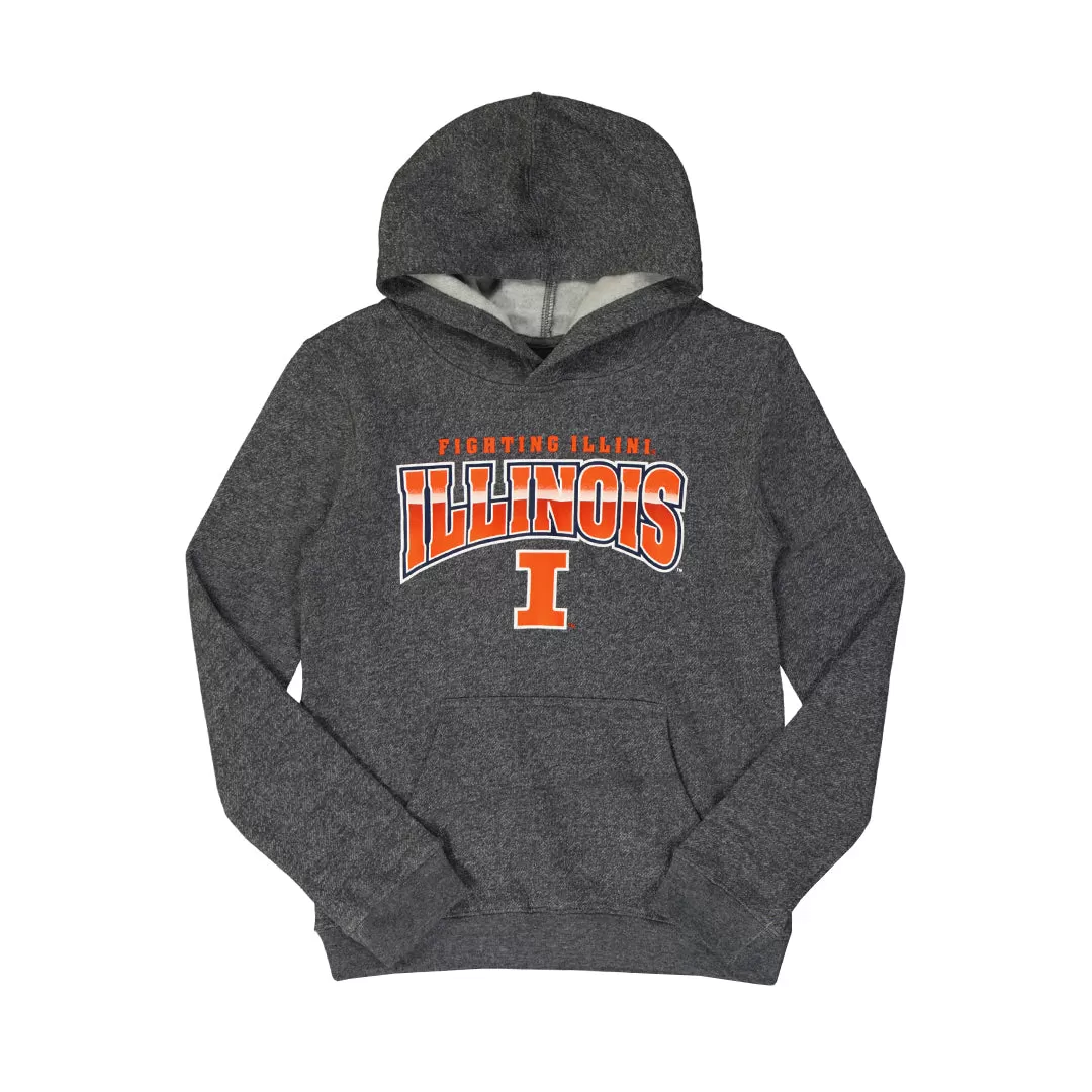 Kids' (Junior) Illinois Fighting Illini Chromedout Hoodie (KX8ALLFR 74)