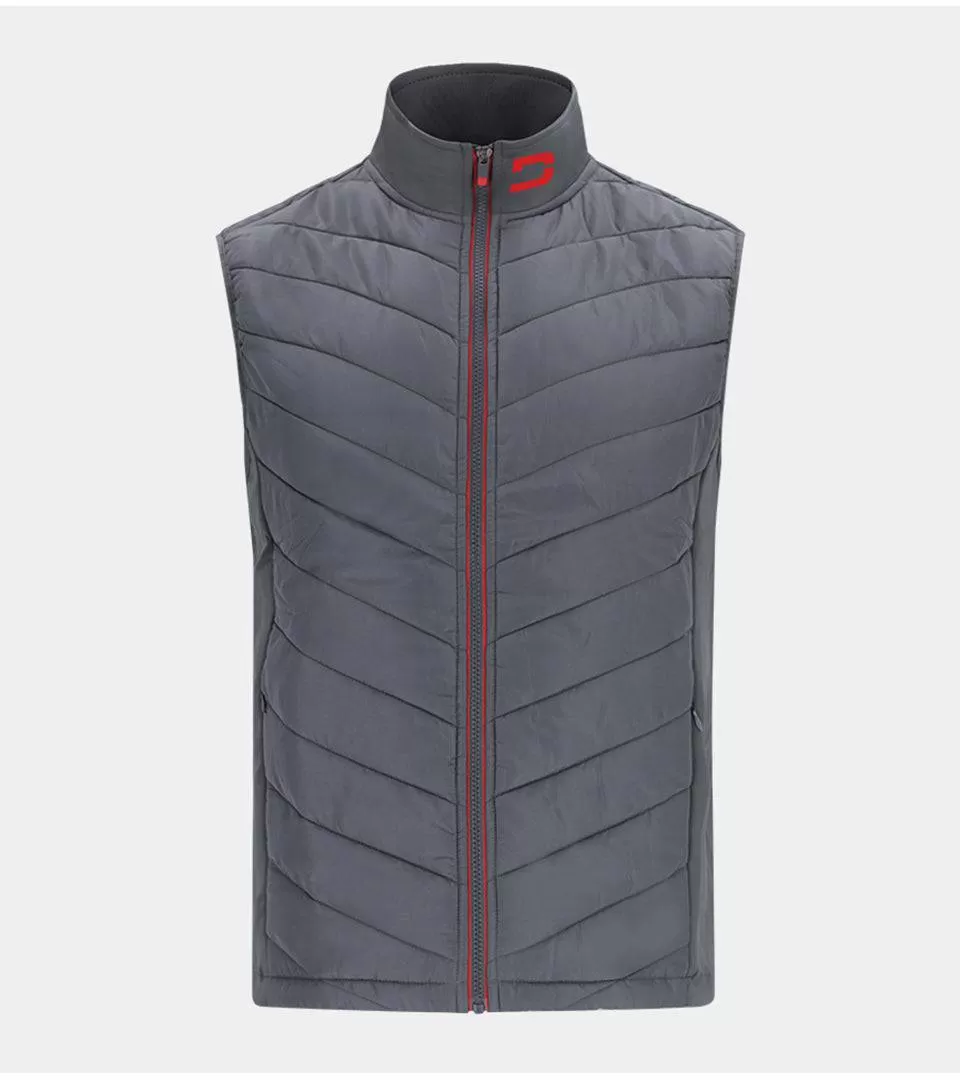 KYTE GILET - CHARCOAL / RED