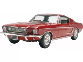 Level 4 Model Kit 1968 Ford Mustang GT 2-in-1 Kit Revell Muscle 1/25 Scale Model by Revell