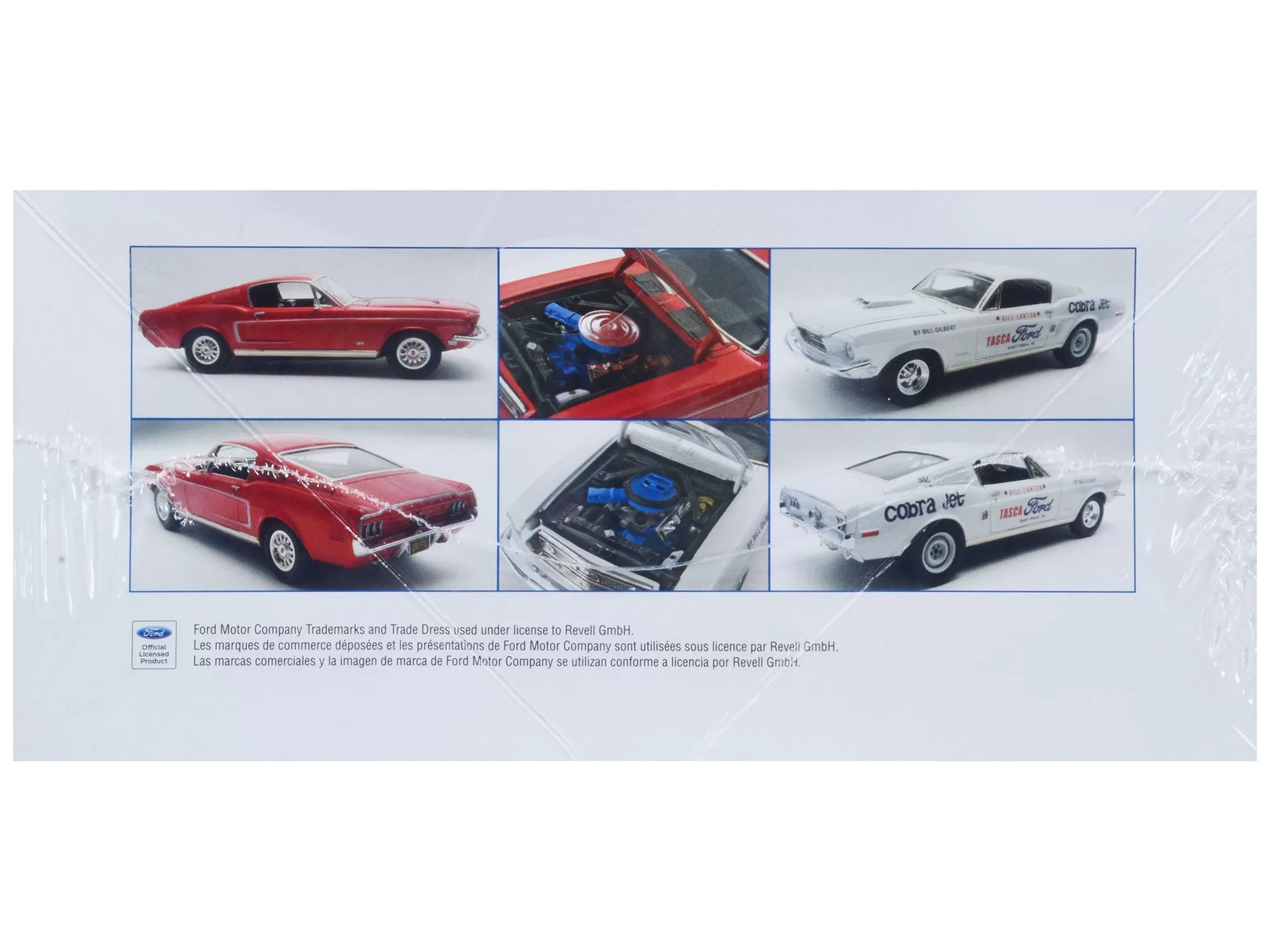 Level 4 Model Kit 1968 Ford Mustang GT 2-in-1 Kit Revell Muscle 1/25 Scale Model by Revell