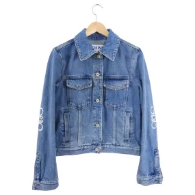 Loewe Blue Denim Anagram Jean Jacket - 38 (S)