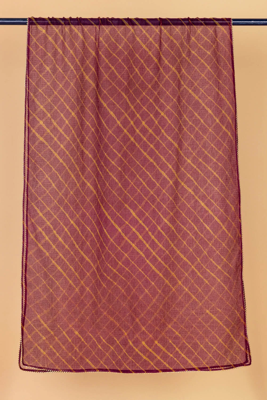 Magenta Doria Dupatta