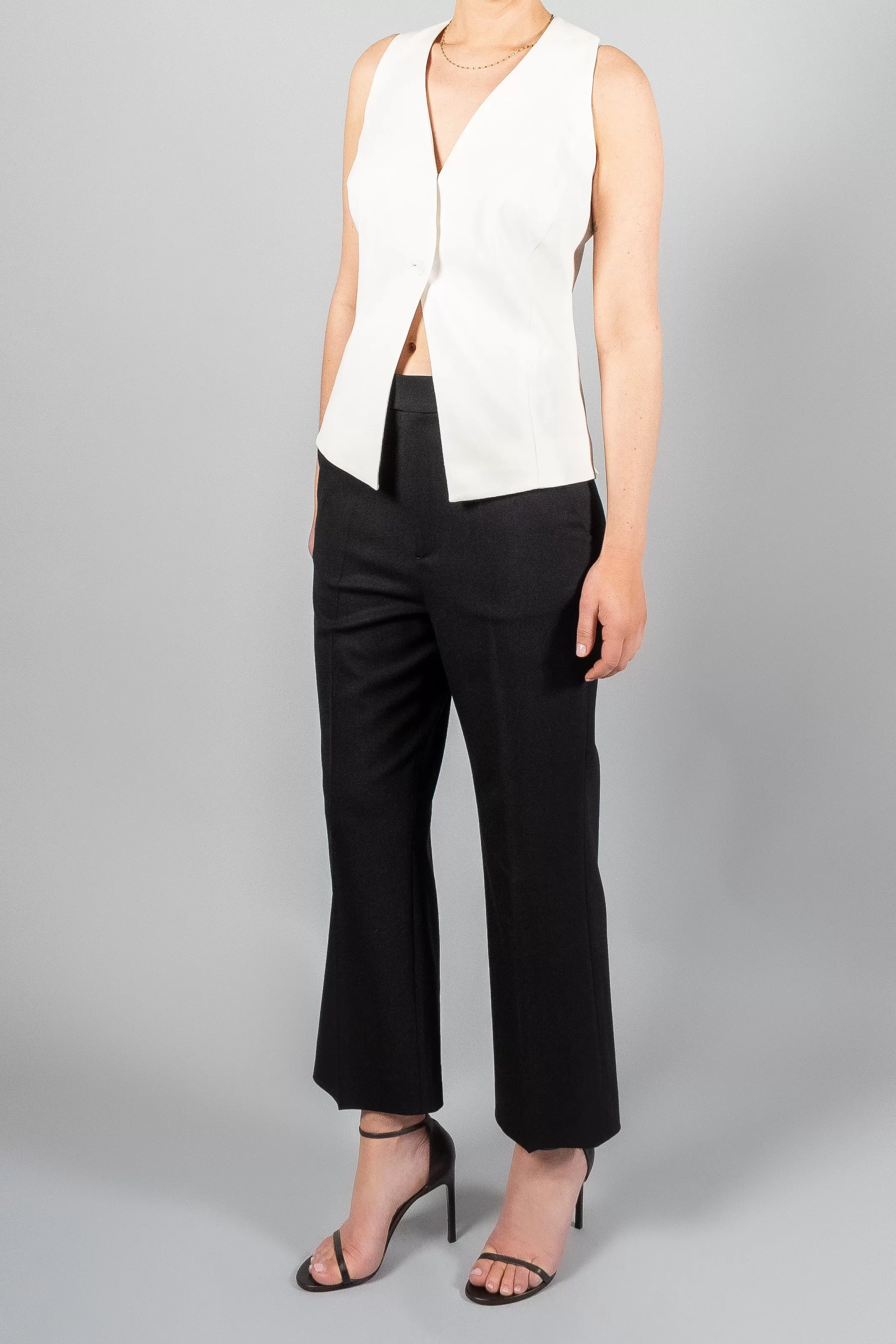 Maria Mcmanus High Waisted Crop Trouser