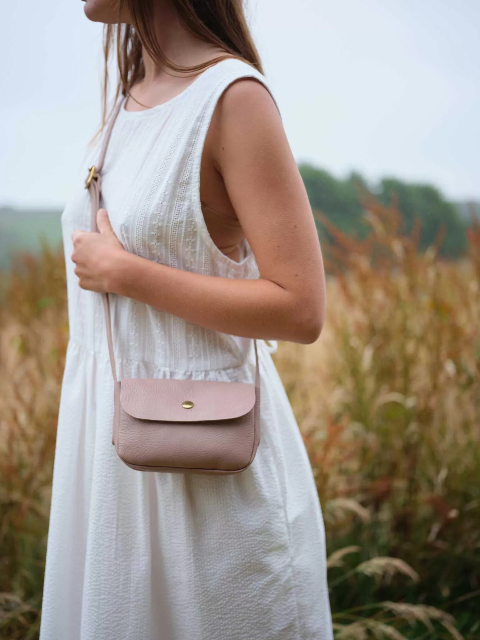 Mauve Mini Pop Bag