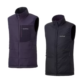 Montbell Jacket Women's US Thermawrap Vest - Purple EXCELOFT® Water-Repellent