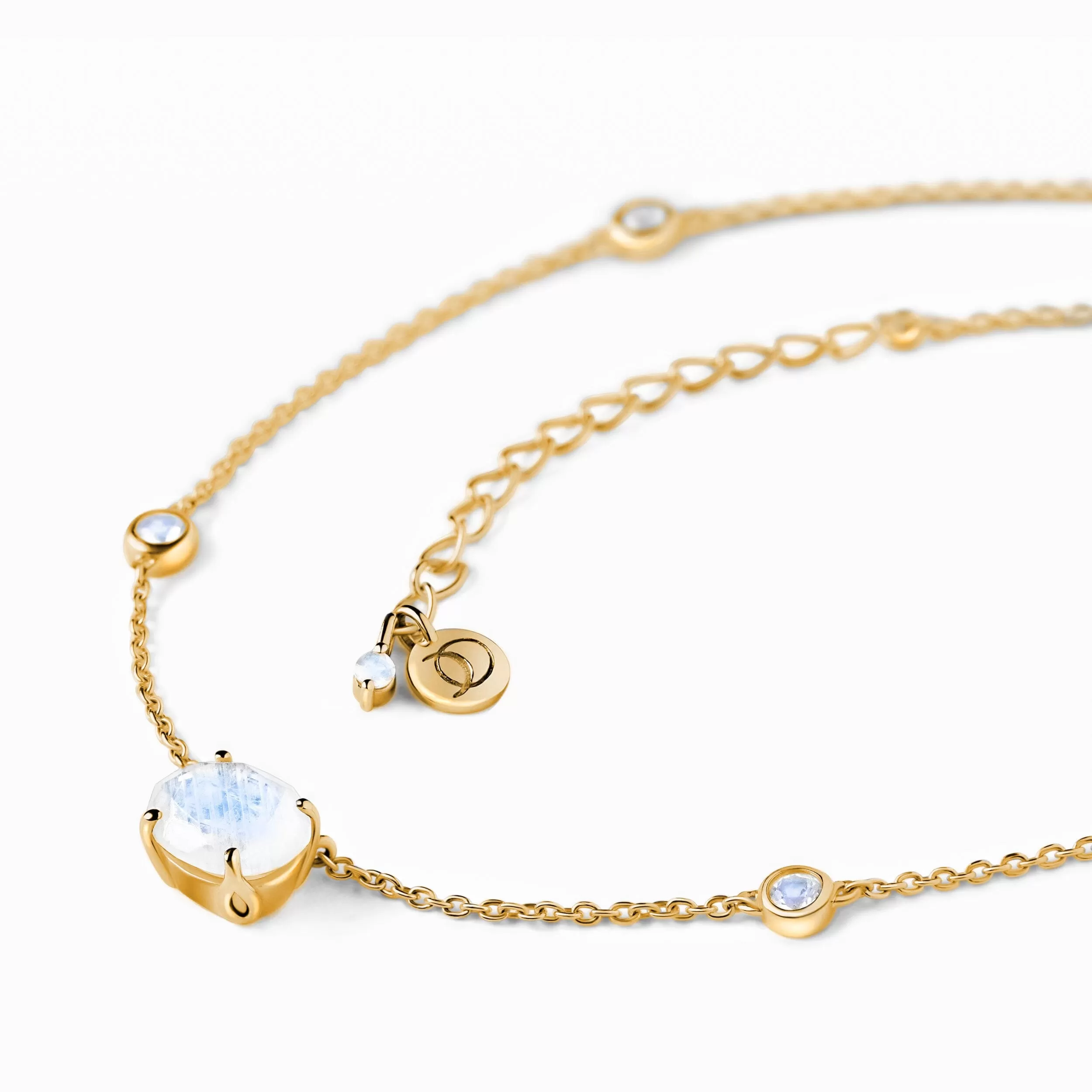 Moonstone Necklace - Harlow Glam