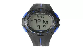 Multi-function Sports Dual-time Pulse Heart Rate Monitor Watch