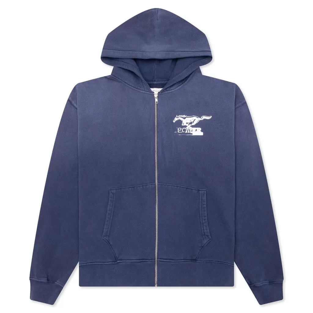 Mustang Cross Sweatshirt - Washed Navy