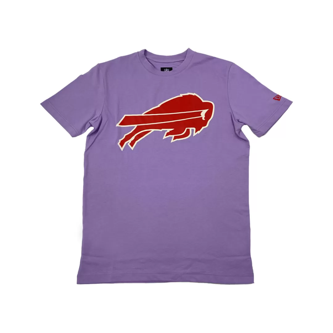 New Era Buffalo Bills Lilac Short Sleeve Tee