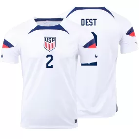 Nike Men's USA 2022/23 Dri-FIT ADV Home Jersey w/ Dest #2 Printing