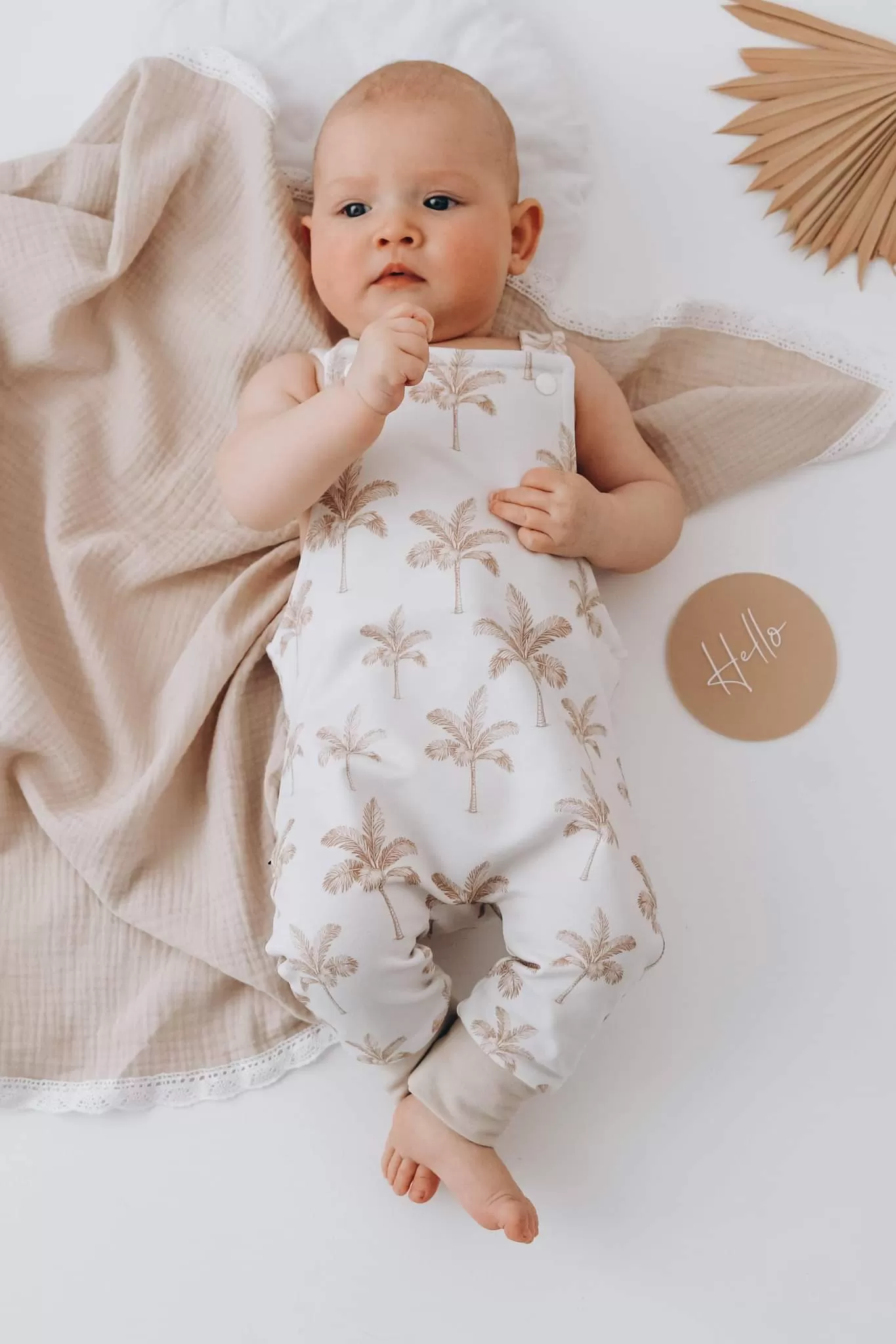 oasis long leg romper last one! - 3-6 mths