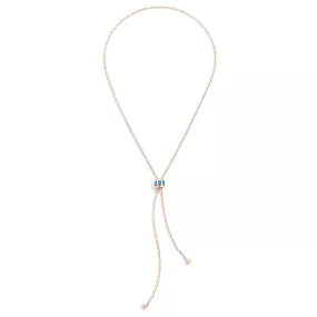 Pomellato - Iconica Necklace with London Blue Topaz, 18k Rose Gold