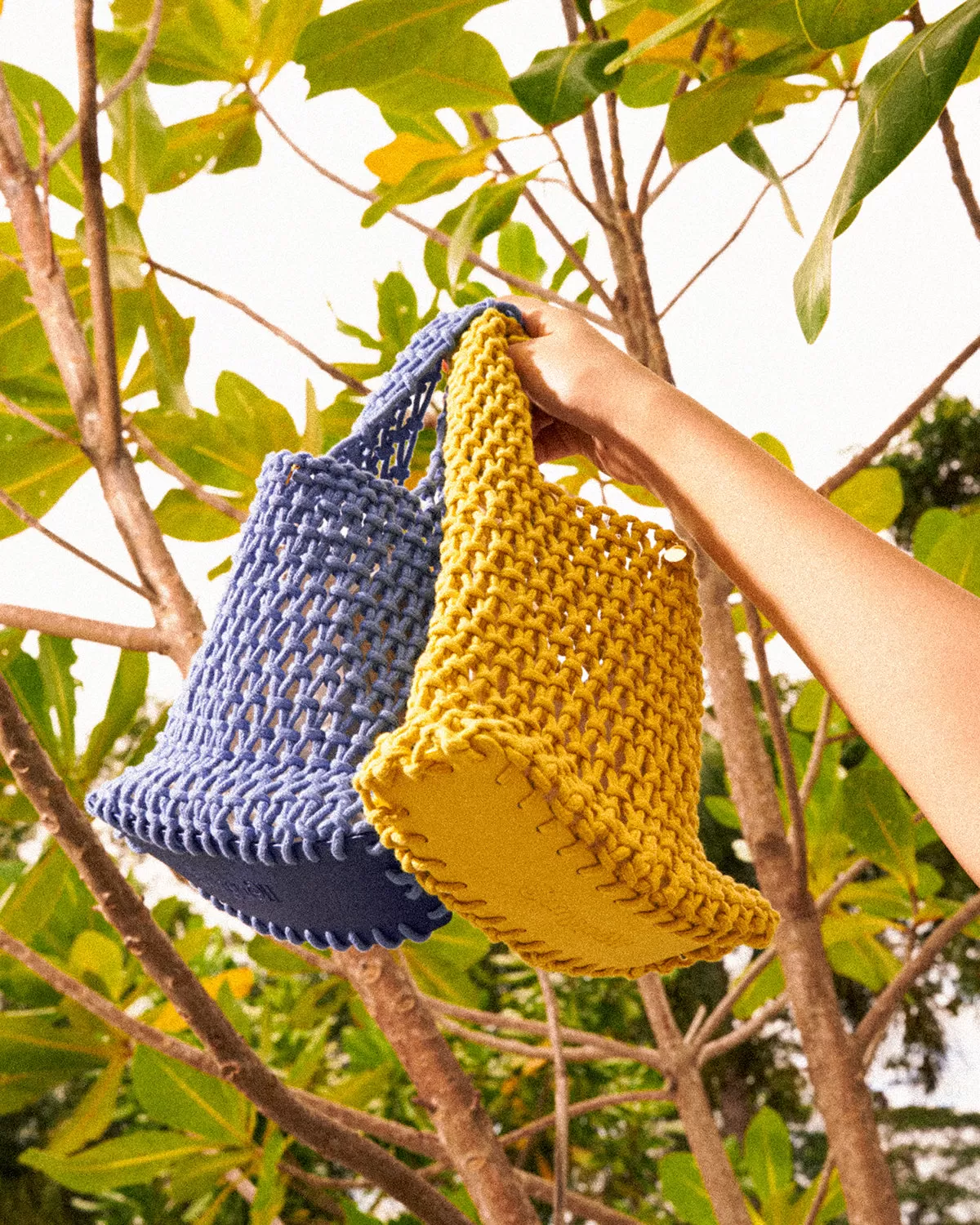 Posy Macramé Mini (Lemon)