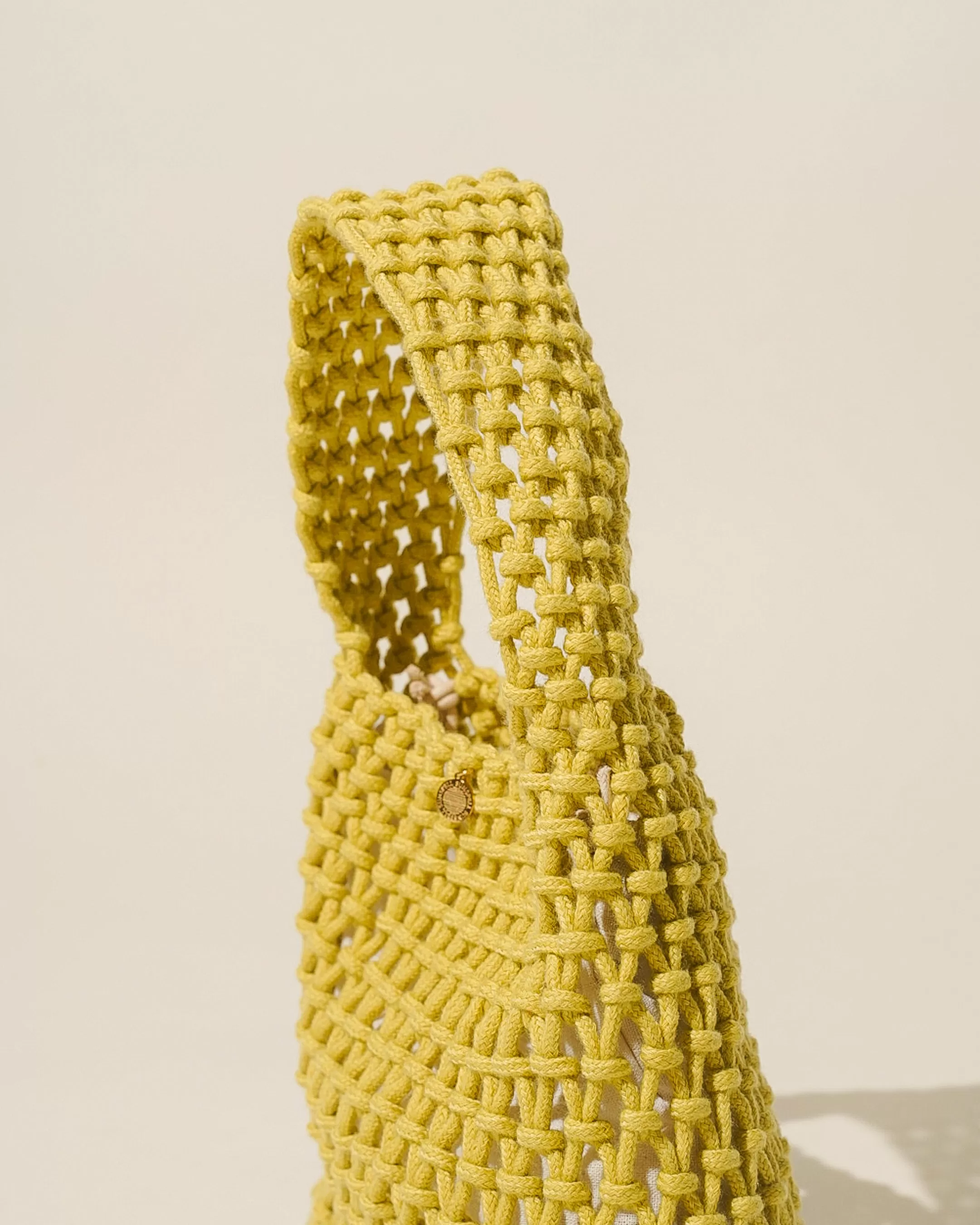 Posy Macramé Mini (Lemon)