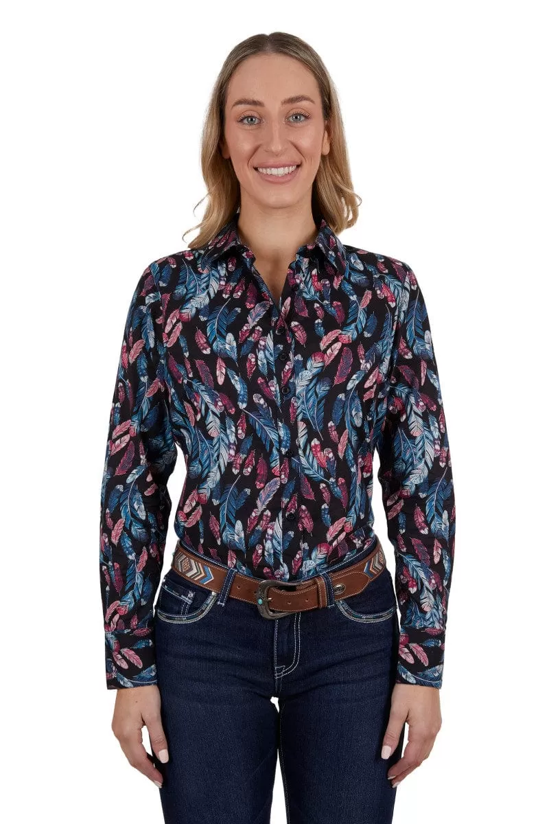 Pure Western Shirt Womens Edwina