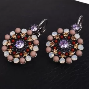 Resin Beads Ethnic Vintage Earring For Women Girls