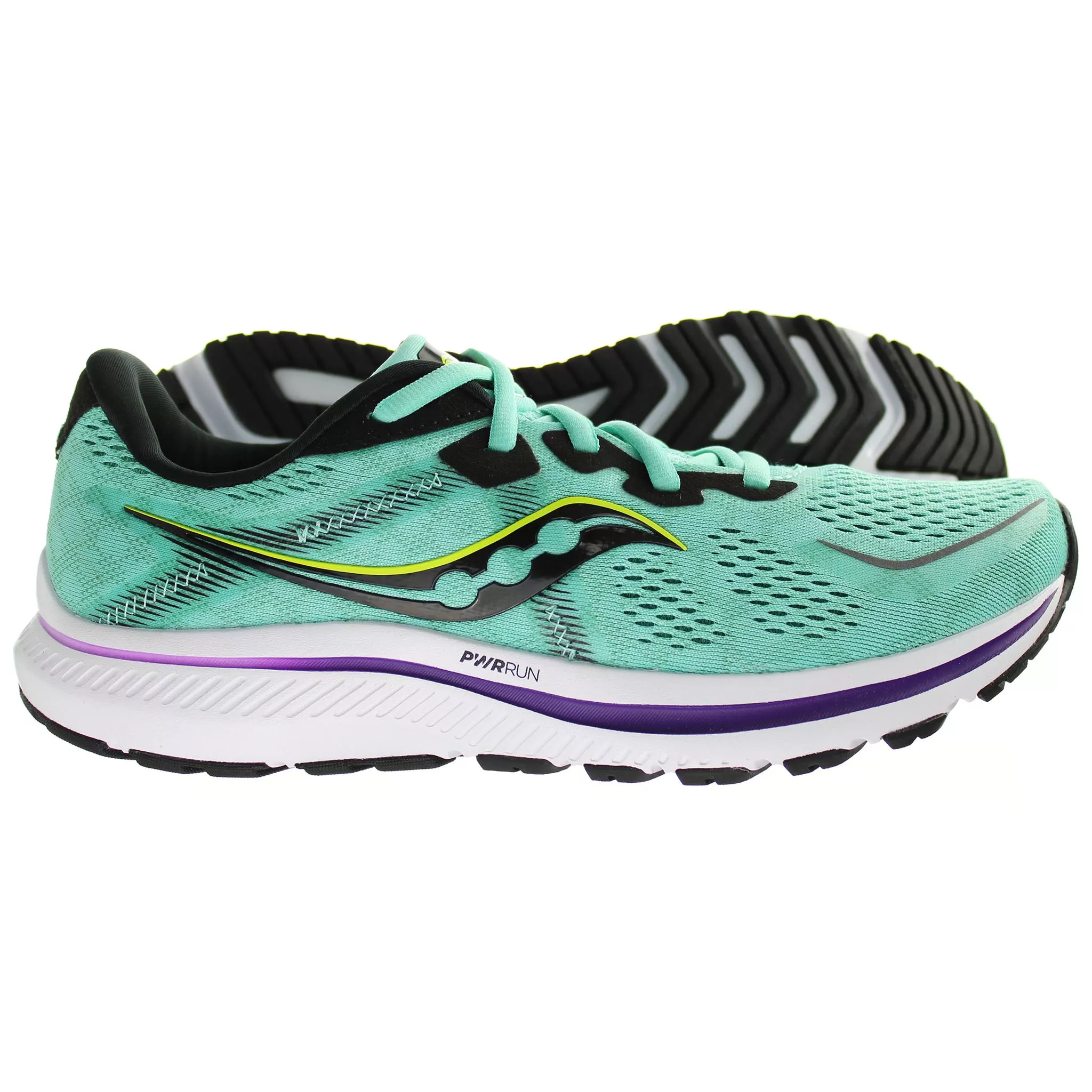 Saucony Omni 20 Green Womens Running Trainers