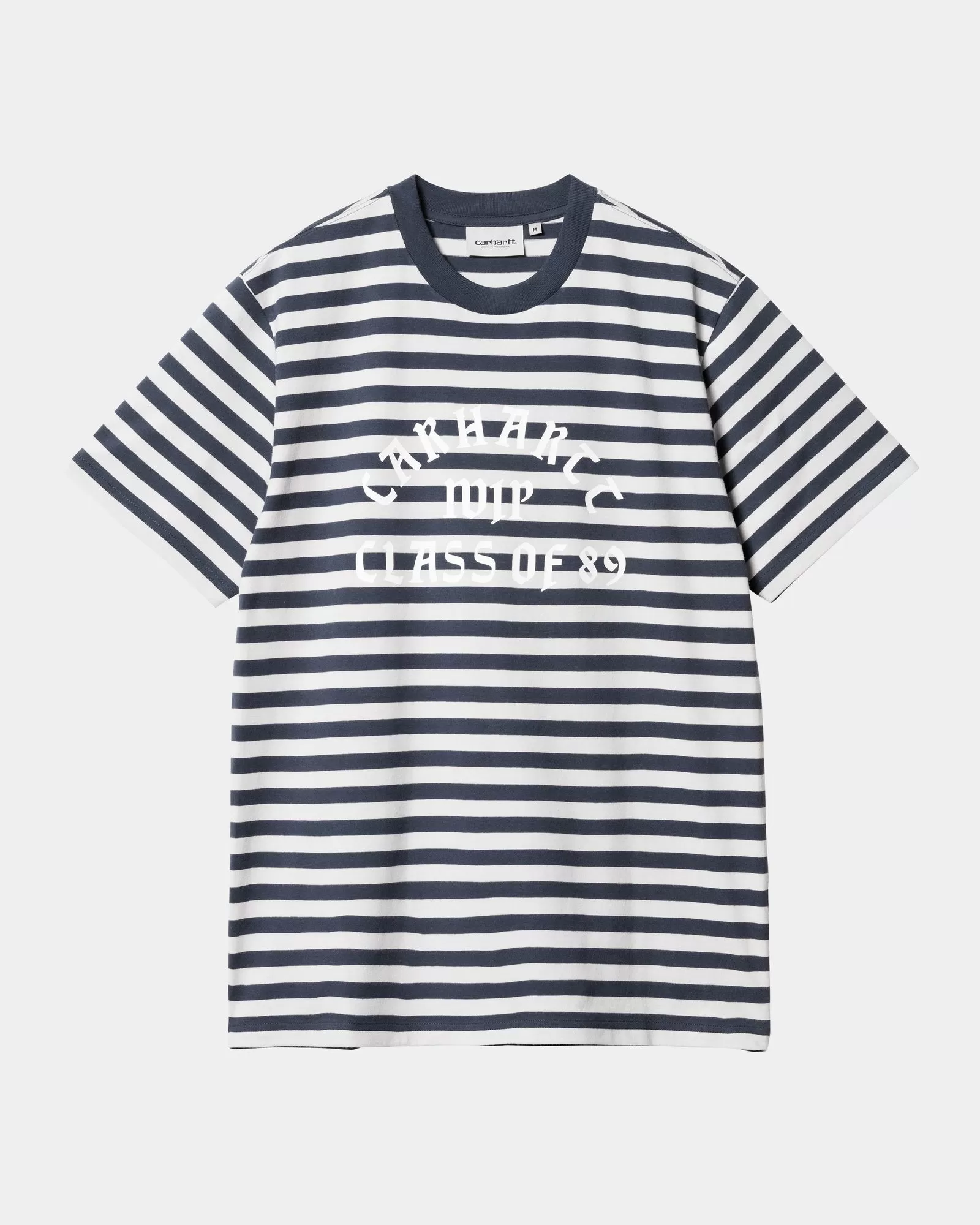 Scotty Stripe Athletic T- Shirt | Blue / Sonic Silver