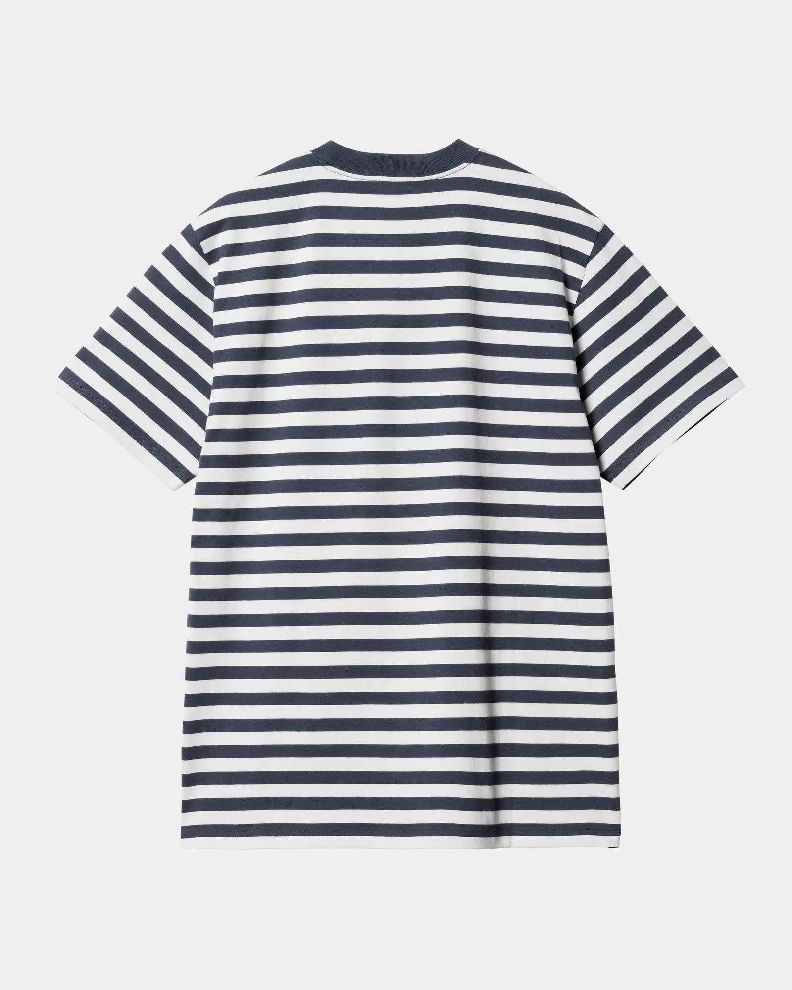 Scotty Stripe Athletic T- Shirt | Blue / Sonic Silver